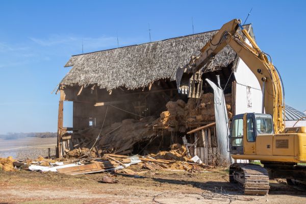 Barn Demolition in Columbus