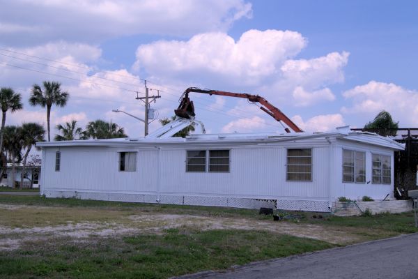 Mobile Home Demolition in Columbus