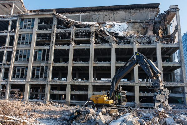 Commercial Building Demolition in Columbus