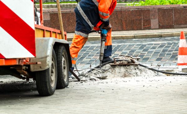 Concrete Driveway Demolition in Columbus