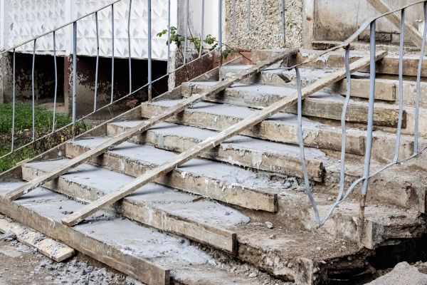 Staircase Demolition in Columbus